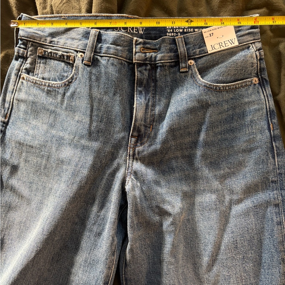 J. Crew Cuffed lower-rise wide-leg jean - Picture 3 of 4